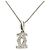 Collana con pendente Cartier in oro 18K e diamanti - vista 4