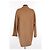 Cappotto Maje in lana camel - vista 4