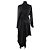 Vestido de seda negro Balenciaga
