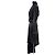 Vestido de seda negro Balenciaga - vista 3