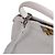 Fendi Peekaboo Medium Schultertasche weiß - Ansicht 4