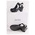 Isabel Marant Minimals Clogs aus schwarzem Leder - Ansicht 6