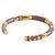 Aurelie Bidermann Bracelete rígido Positano dourado - vista 3