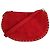 Isabel Marant Saco de ombro Oskan soft zip vermelho