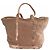 Borsa Cabas Vanessa Bruno Camel in Tessuto - vista 4