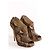 Jimmy Choo Leather Ankle Boots Brown - view 3