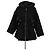 Maje Black Synthetic Coat