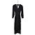 Maje Vestido Ruffiniti negro