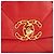 CHANEL - Borsa a tracolla Chanel 19 in pelle liscia rossa - vista 5