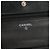CHANEL - Classic/Timeless Chanel Wallet On Chain Schultertasche aus schwarzem Lackleder - Ansicht 8