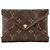 LOUIS VUITTON - Louis Vuitton Kirigami MM Pochette aus monogrammiertem beschichtetem Canvas