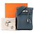 HERMÈS - Borsa a tracolla Hac à dos PM Hermès in pelle grana Togo Bleu Tempête - vista 8