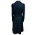 Gabardina con cinturón de lona de algodón azul marino Bottega Veneta - vista 3