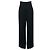 Alexander McQueen schwarze Hose mit hoher Taille und weitem Bein