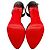 Décolleté Slingback in raso nero Christian Louboutin - vista 6