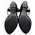 Prada Cuñas slingback de ante negro / pony hair - vista 6