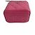 Chanel Mini Vanity Case en cuir d'agneau matelassé Rose - vue 7