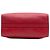 Bolsa Satchel Prada Lux em Saffiano vermelha com acabamento em couro de bezerro macio - vista 3