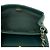 Borsa a tracolla Chanel Mini Lambskin Diamond Lock verde - vista 4