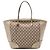 Borsa tote Bree Gucci in tela GG e pelle dorata