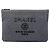 Clutch Chanel Deauville O Case Large in denim grigio con paillettes