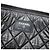 Clutch Chanel Deauville O Case Large in denim grigio con paillettes - vista 5