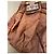 Borsa a mano in pelle marrone Juicy Couture - vista 3