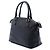 Borsa Dome Satchel Gucci Medium in pelle di vitello nera con ciondolo GG - vista 2