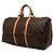Borsa da viaggio Louis Vuitton Monogram Keepall Bandouliere 50 Marrone - vista 2