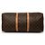 Borsa da viaggio Louis Vuitton Monogram Keepall Bandouliere 50 Marrone - vista 3