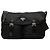 Sac messager Prada Tessuto noir avec fermeture éclair et double boucle