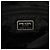 Sac messager Prada Tessuto noir avec fermeture éclair et double boucle - vue 6