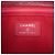 Clutch Chanel Gabrielle O Case Medium in vitello invecchiato blu - vista 5