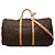 Borsa da viaggio Louis Vuitton Monogram Keepall Bandouliere 60 Marrone