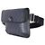Borsetta cintura slim Gucci Ophidia Web in tela GG Supreme blu navy - vista 3