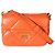 Borsa a catena Patchwork System Small in Nappa Arancione Prada - vista 7