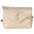 Autre Marque Saint Laurent Beige Calfskin Y Quilted Monogram Toy Loulou