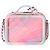 Piccolo beauty case Chanel in PVC vernice rosa con filigrana - Ansicht 2
