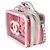 Piccolo beauty case Chanel in PVC vernice rosa con filigrana - Ansicht 3