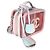 Piccolo beauty case Chanel in PVC vernice rosa con filigrana - Ansicht 4