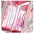 Piccolo beauty case Chanel in PVC vernice rosa con filigrana - Ansicht 5