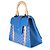 Goyard Blue Goyardine Canvas Saigon PM - vue 3