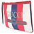 Pouch Gucci in tela logo multicolore - vista 3