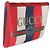 Pouch Gucci in tela logo multicolore - vista 4