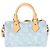 Louis Vuitton Sky Blue Monogram Denim Nano Speedy - vista 2
