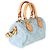 Louis Vuitton Sky Blue Monogram Denim Nano Speedy - vista 4