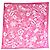 Chanel 20C Seidentuch Rosa Weiß mit CC-Logo