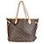 Louis Vuitton Pondichery Monogram Canvas Neverfull Bandouliere Inside Out MM - vista 2