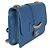 Gabrielle Borsa a patta Chanel Blue Quilted Calfskin con catena frontale - vista 4