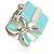 Colgante Present en plata esterlina y esmalte azul Tiffany & Co.